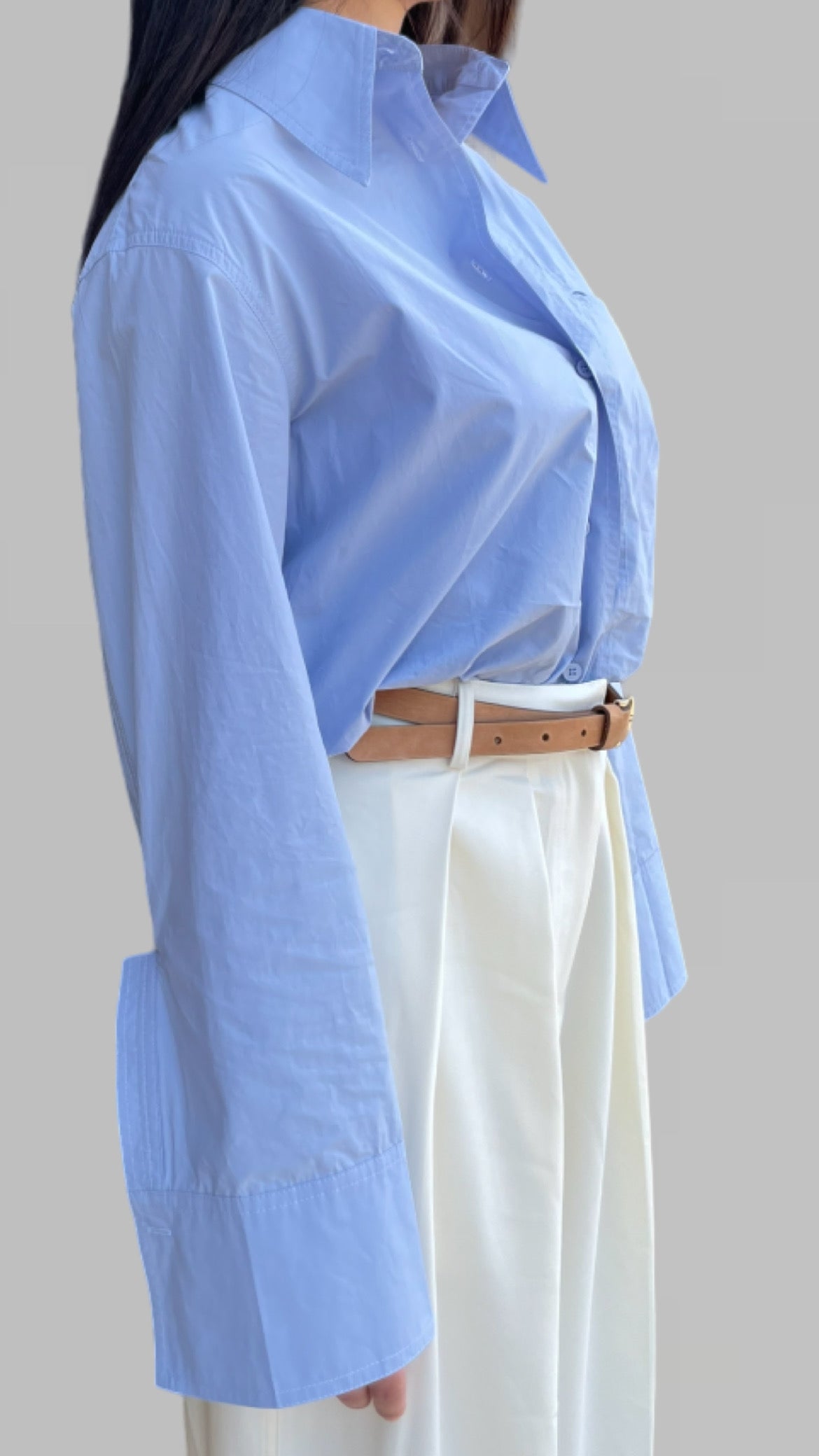 chemise ajustée oversize